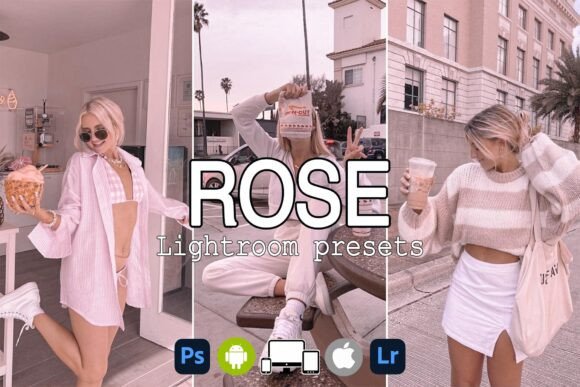 Download 12 Pink Aesthetic Lightroom Presets - Presets Collection