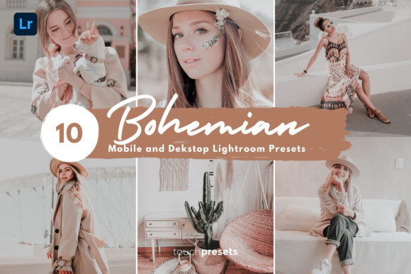 Download 10 Lighroom Presets - Bohemian - Presets Collection