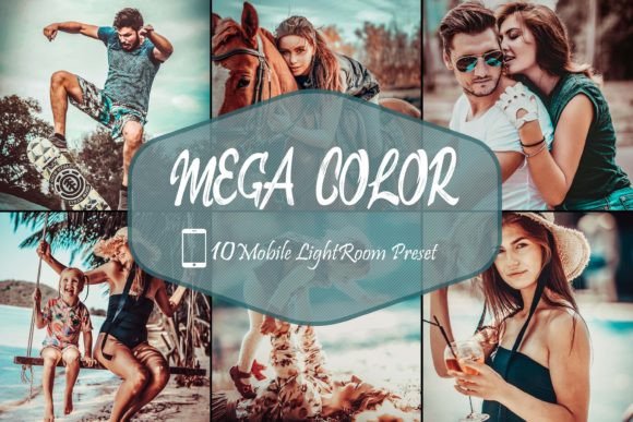 Download 10 Mobile Lightroom Presets, Mega Color - Presets Collection