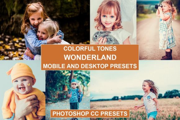 Download Lightroom Presets WONDERLAND, Kids Tones - Presets Collection