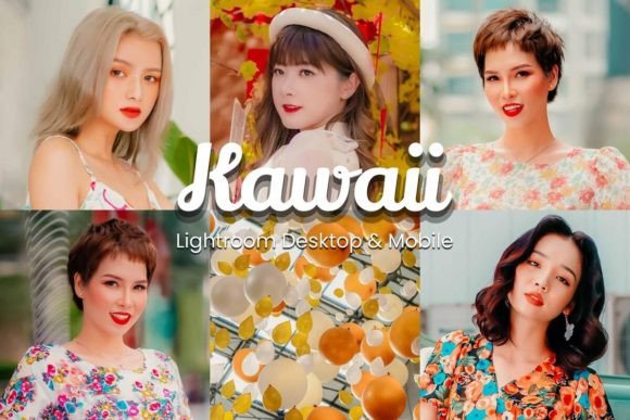 Download 40 Kawaii Lightroom Desktop Presets - Presets Collection