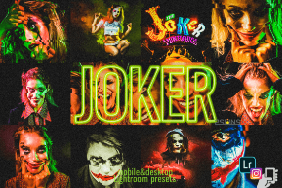 Download 9 Joker and&nbsp;Halloween Presets&nbsp; - Presets Collection