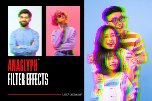 Download Anaglyph Photo Filter Effect - Effect Collection