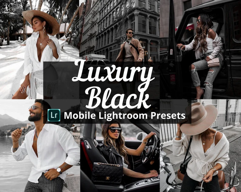 Download Luxury Black Lightroom Presets, Black - Presets Collection