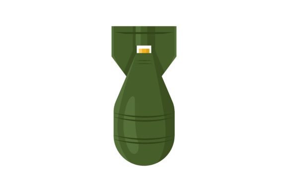 Download Vector Picture of Heavy Aerial Bomb with - Premium Resources
