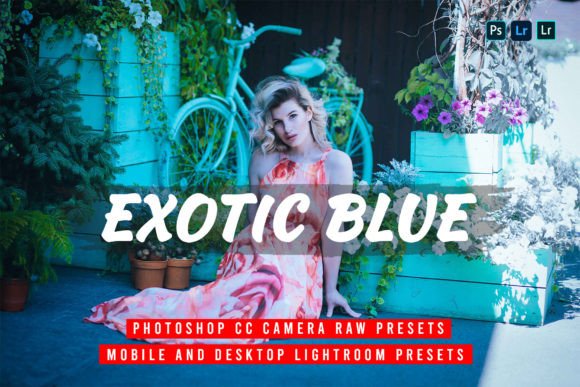 Download 15 Exotic Blue Lightroom Presets - Presets Collection