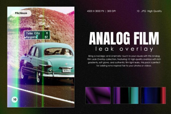 Download Analog Film Leak Overlay - Premium Resources