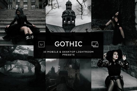 Download 10 Dark Gothic Lightroom Presets - Presets Collection