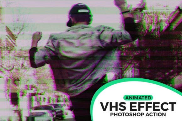 Download Animated VHS Effect Action - Effect Collection